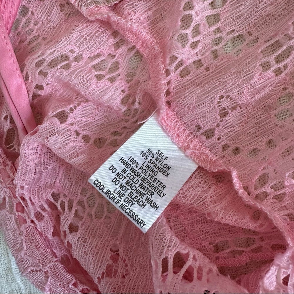 Cotton Candy LA Lace Bralette Top *NEW* - Picture 9 of 9